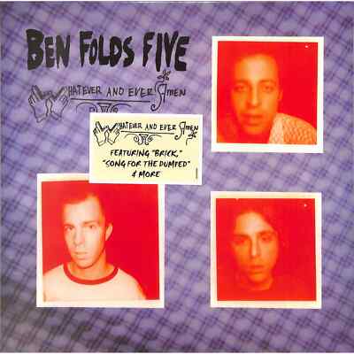 Ben Folds Five / WHATEVER AND EVER AMEN (LP) / Sony Music Catalog / 19658879101