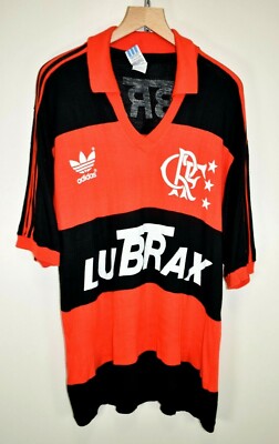80s 90s adidas ブラジル FLAMENGO ユニフォーム FLAMENGO #10 ZICO 1987-89 VINTAGE ORIGINAL adidas HOME