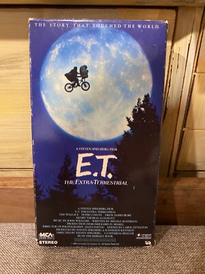 E.T. The Extra-Terrestrial (VHS, 1982)