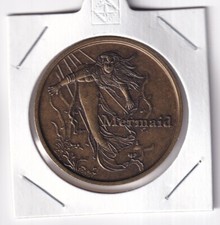 AUSTRALIAN: 2011 MYTHICAL CREATURES MERMAID MEDALLION EX PNC #4067