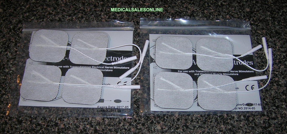 Elettrodi Autoadesivi Per Massaggiatore Cuscinetti Elettrodi Di Ricambio Per Massaggiatore TENS - Riutilizzabili E Autoadesivi Pad Allenamento - Foto 6