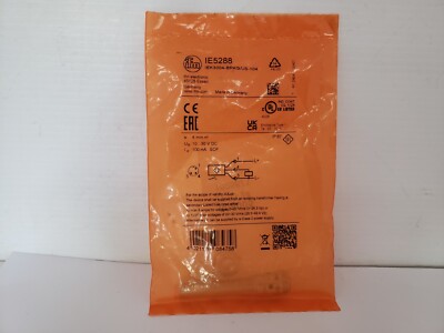 IFM ELECTRONIC IEK3004-BPKG/US-104 PROXIMITY SENSOR 10-30V DC (IE5288) NIB