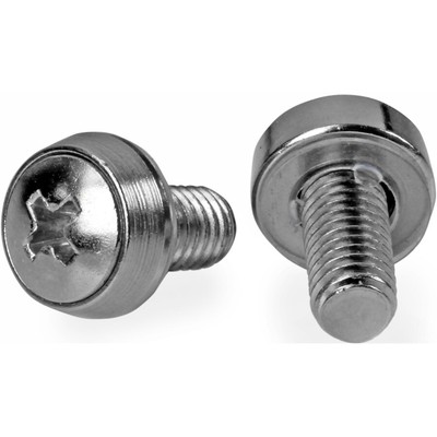 StarTech M6 Mounting Screws for Server Rack Cabinet - 50 Pack