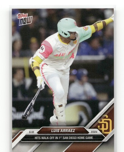 2024 Topps Now 177 Luis Arraez