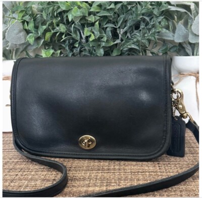 Vintage Coach Navy Pocket Purse 9755 | eBay