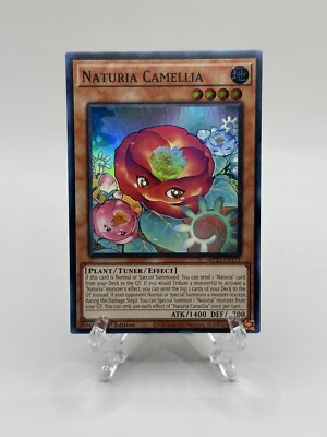  Yugioh TCG-Naturia Camellia-Super Rare-MP23-EN171-1st Edition-M/NM! 