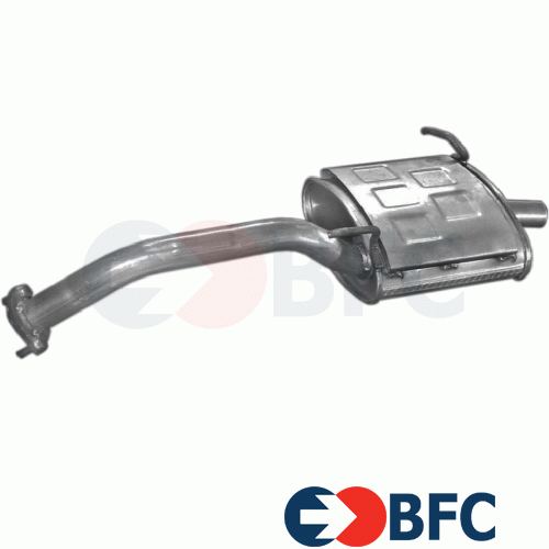DAIHATSU CHARADE 1.0 1.0 D 1.0 TD 1.2 1.3 1987-1993 Exhaust Rear Silencer - Picture 1 of 1