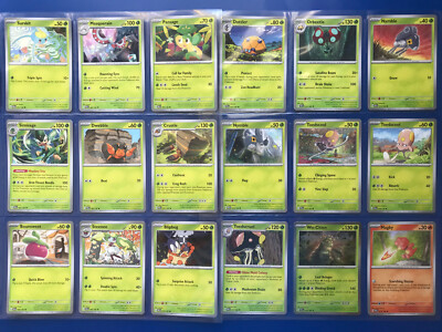 POKEMON PARADOX RIFT x162 COMPLETE C/UNC/HOLO RARE/ENERGY CARD SET