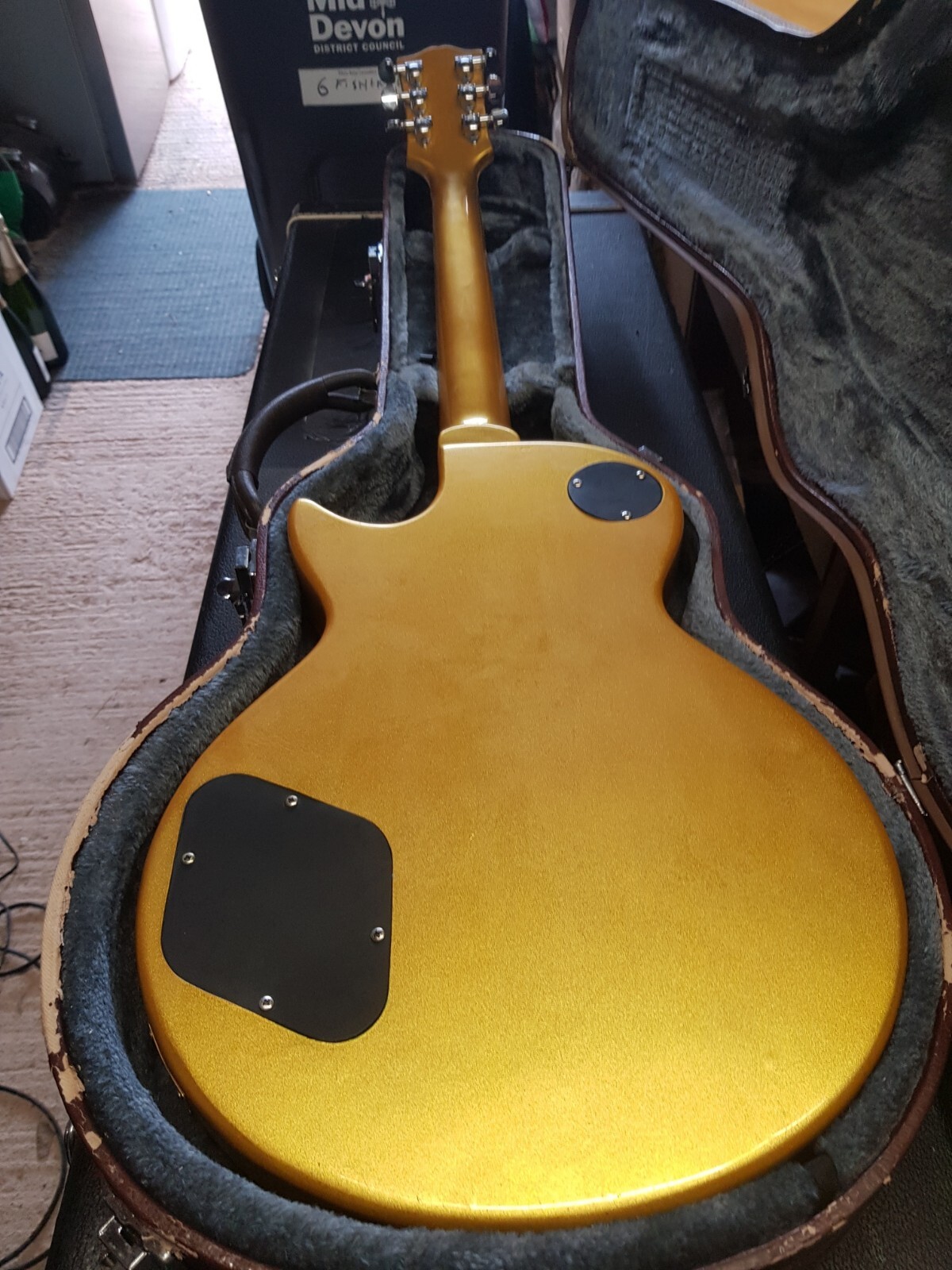 Les Paul Custom All Gold Relic with Grover tuners eBay
