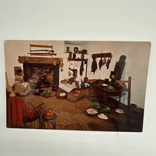 Vintage Monticello Kitchen Postcard