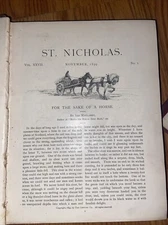 St Nicholas Lot Of 8 Hardcover Vintage Books. Damaged Sides. Full Books