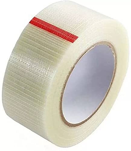 Cricketschläger Reparatur Schläger Schutz Faserband 45m lang Band Rolle 2 Zoll breit - Bild 3 von 5