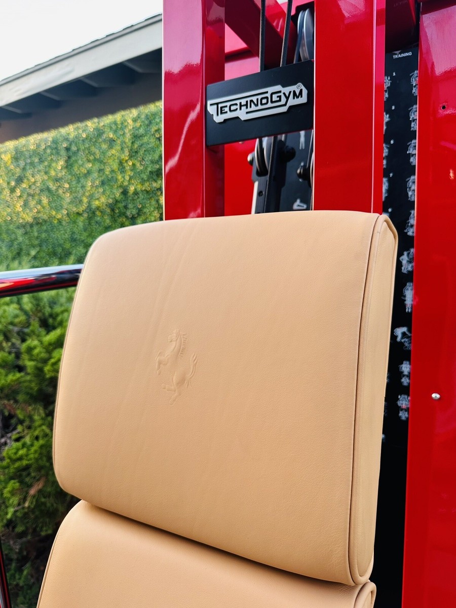 Ferrari 25 In Home Gym unica technogym Ferrari colab