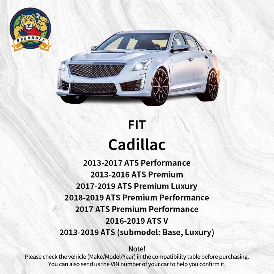 悬架控制臂适用于 2013 - 2017 凯迪拉克 ATS 前 LH 和右手下 RWD 套件 — 第 2/4 张图片