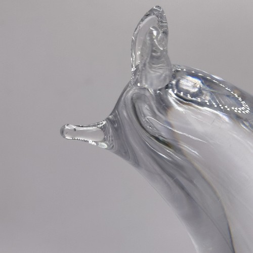 Kosta Boda Kangaroo Zoo Series Glass Figurine Animal By Paul Hoff Sweden 97454 - Picture 6 of 8