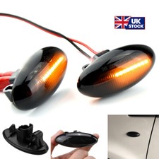 2x LED Side Indicator Marker Light Lamp For Peugeot 107 206 307 Citroen C1 C2 C3