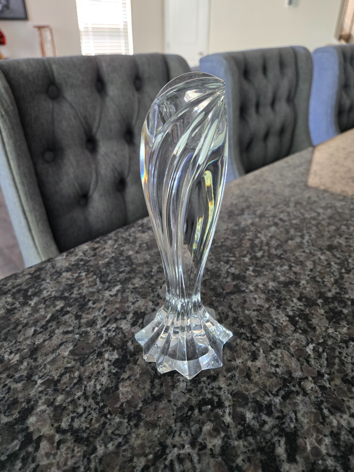 Lenox Fine Crystal Candle Holder Crystal Candlestick Lenox