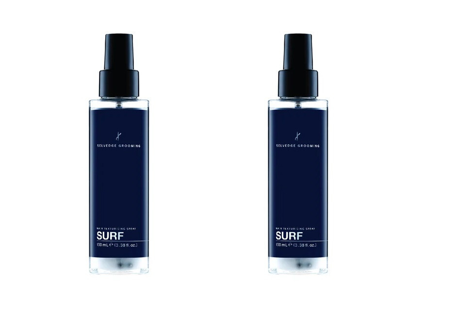 2 x TEXTURIERENDES MEERSALZSPRAY Haarpflege Selvedge Grooming ITALY €6,50/100ml