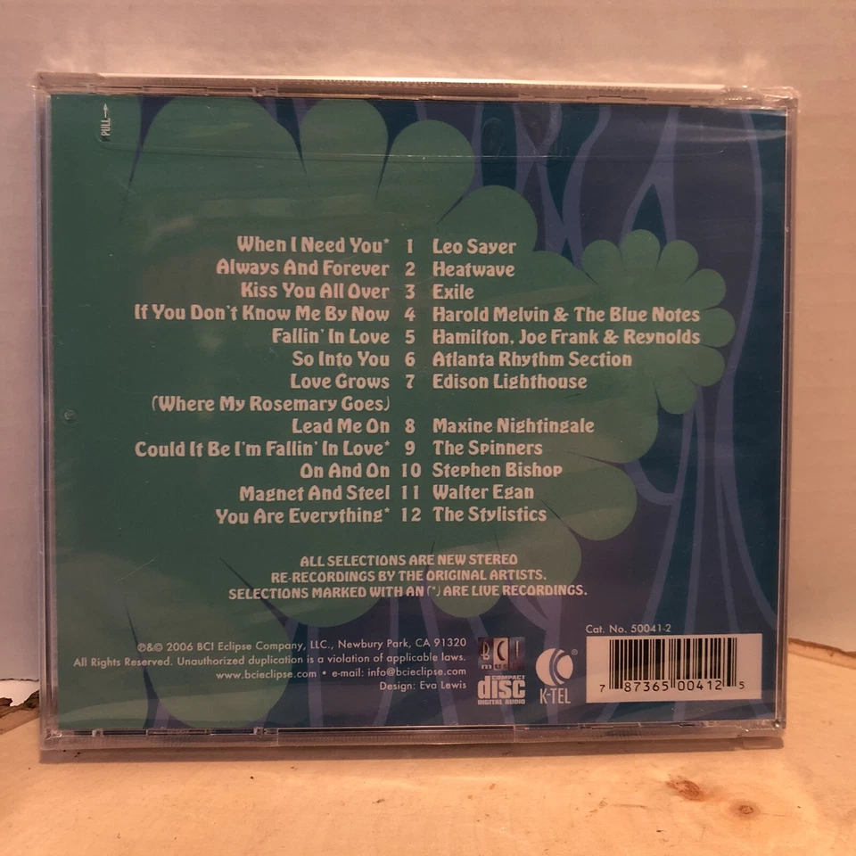 K-Tel Always & Forever Love 70's Style CD 2006 New Sealed - Image 2 of 3