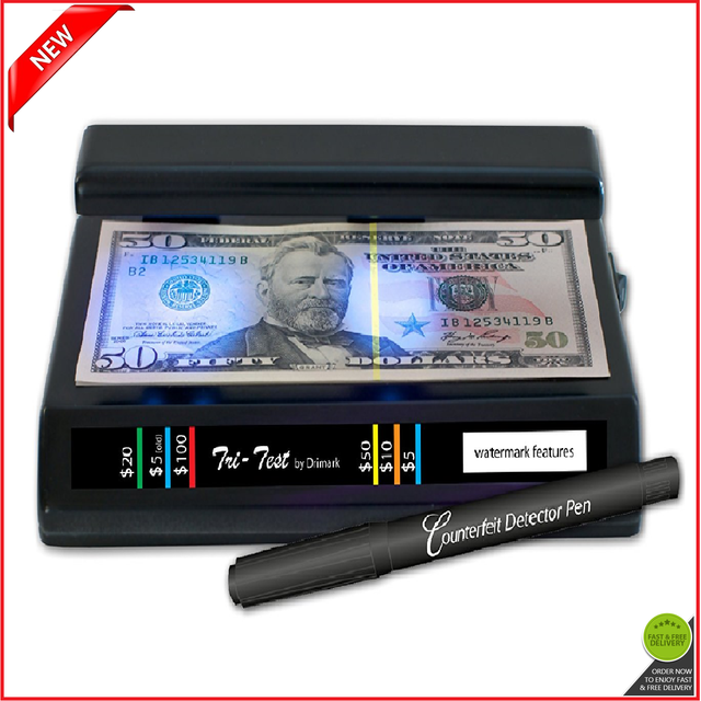 "Dri Mark Products Tri-Test Ultraviolet Counterfeit ...