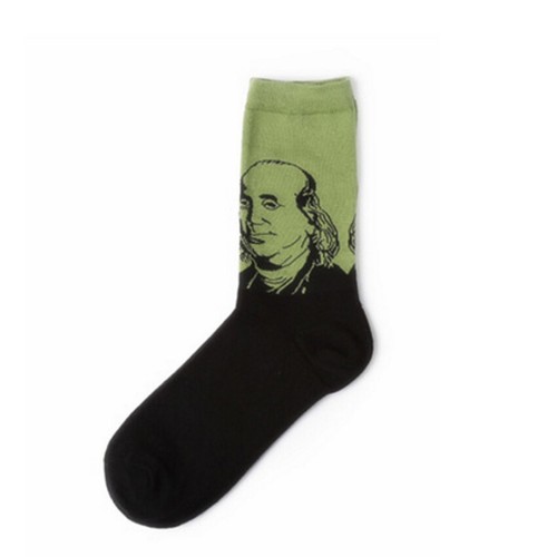Multi Painting Men Women Socks Funny Novelty Starry Night Vintage Retro Socks - Picture 78 of 125