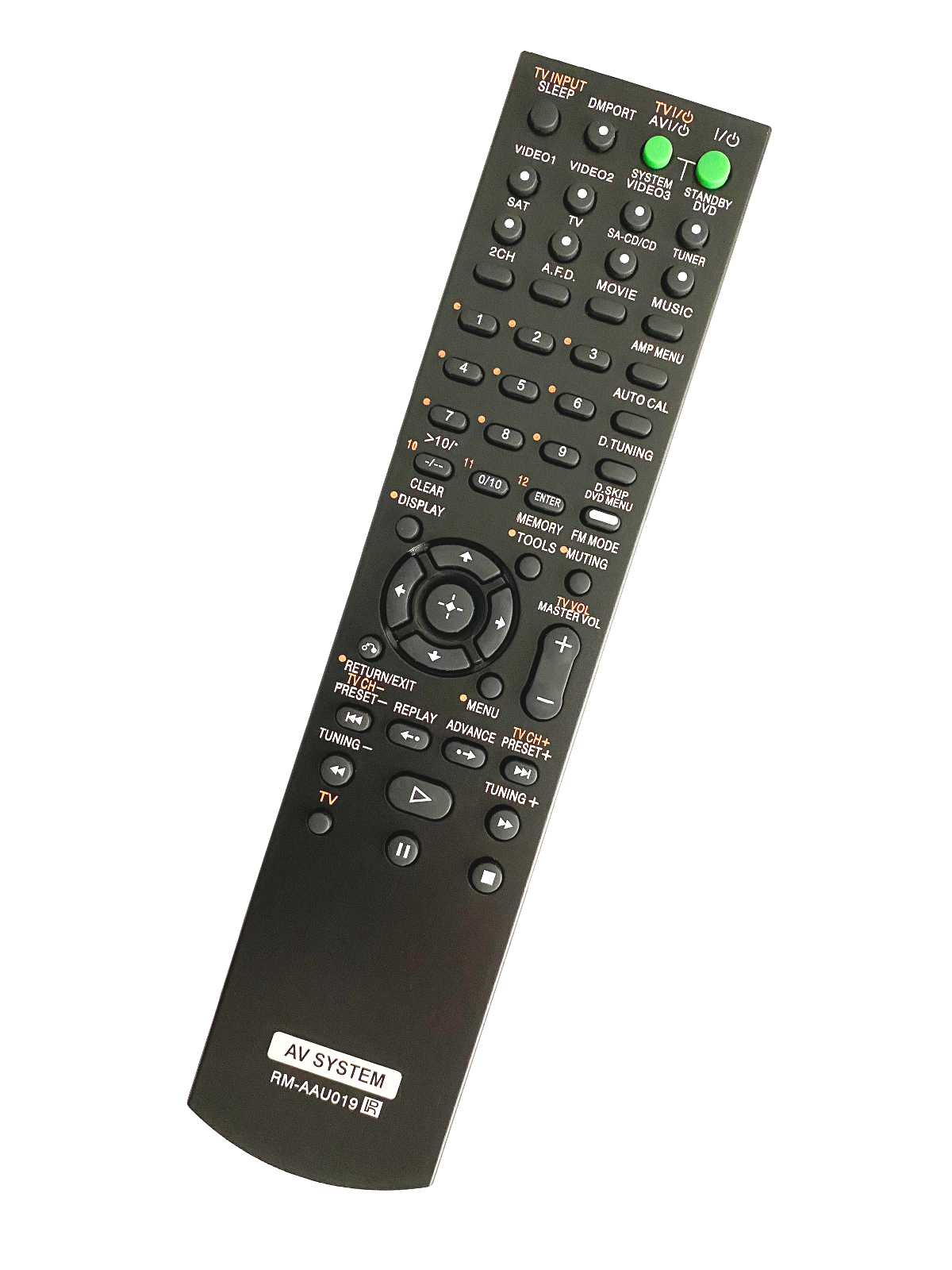 Replace Remote for Sony Home Theater System HTSF2000, HTSS2000 , HTSF1100 eBay