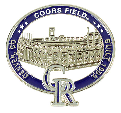 Colorado Rockies Coors Field Pin - Denver, CO / Built 1995- Limited 1,000