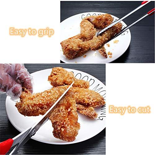 Korean Barbecue Scissors And Clip Set Bbq Scissors Bbq Tongs Kitchen