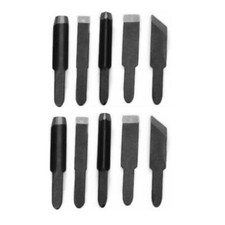 10pcs Wood Carving Chisel Blades Tool For Woodworking Electric Rotary Machine US