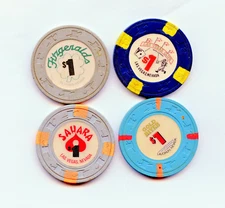 Las Vegas Club, Fitzgeralds, Sahara, Gold River, Horseshoe, Trolley Stop Lot