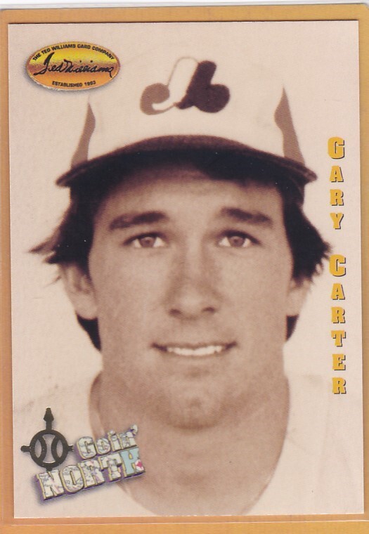 1994 TED WILLIAMS BASEBALL GARY CARTER #136 EXPOS NMMT/MINT *A2501
