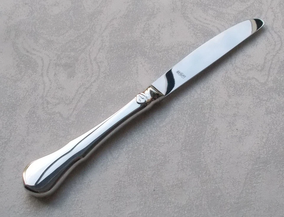 Raro BSF Bremer Lega Anseatica 1 Cena Coltello 22 Cm. 90er Edizione D'Argento - Immagine 2 di 4