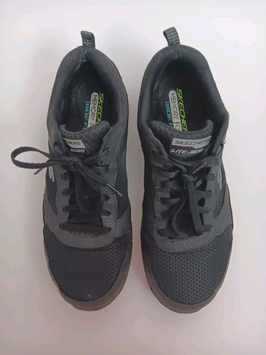 Skechers Mens Burst Tr Halpert 16903WMC Black Running Pre-owned Sneakers Sz 11 - Picture 6 of 12