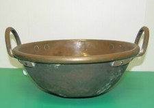 -CUL DE POULE POT CUIVRE ANSES FER forgé XIXe  Déco Cuisine  ART POPULAIRE N°5