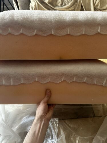 FOAM BEDDING UPHOLSTERY CUSHIONS 6” THICK. HIGH DENSITY SOFT