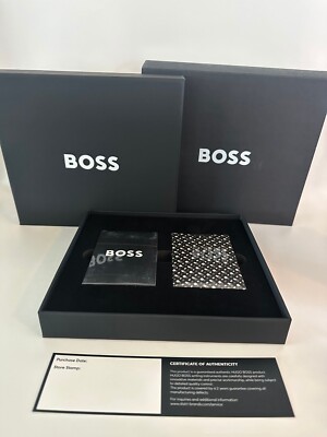 HUGO BOSS Game Set Iconic Black 2 Pack Playing Cards NEVER OPENED