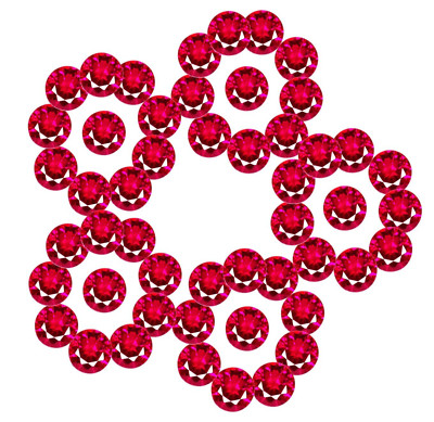 Natural Red Ruby 8 MM Certified 50 Pcs Lot Loose Gemstone Round Brilliant Z265