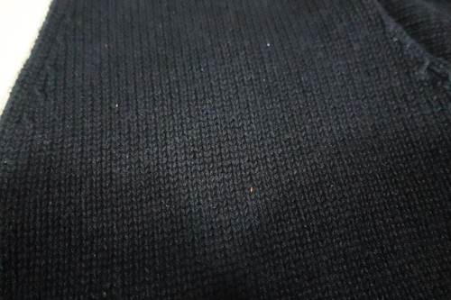 Polo Ralph Lauren Cardigan Sweater Rugby P Wing Linen Black Varsity Vintage XL - Picture 6 of 6
