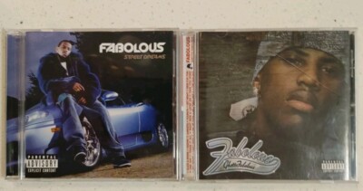 Fabolous -Ghetto Fabolous & Street Dreams Albums(2-CD, 2001, 2003)