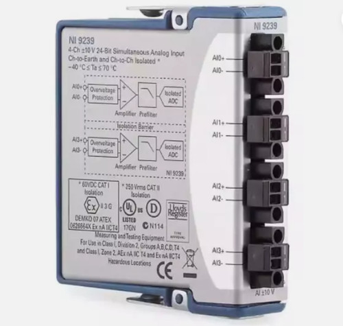 New National Instruments NI-9239 NI9239 4-Channel C Series Voltage Input Module - Picture 3 of 5