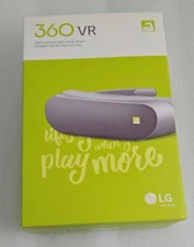 LG 360 VR-Virtual Reality Smartphone Headset -(LG-R100) for LG-Silver-NEW