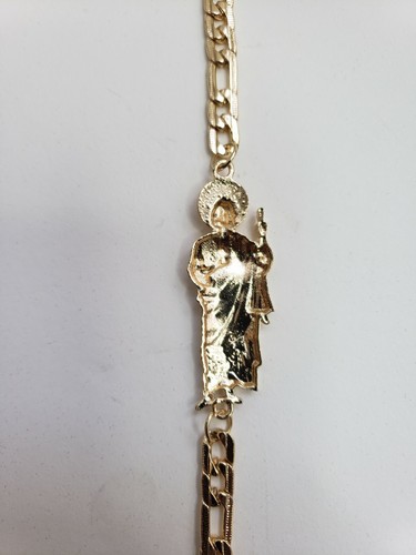Pulsera De San Judas Tadeo Oro Laminado/Bracelet St. Jude - Gold Plated - Picture 7 of 10