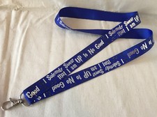 Wizard 1 Inspired Lanyard Key Chain 7/8" Wide with lightweight Ribbon harry