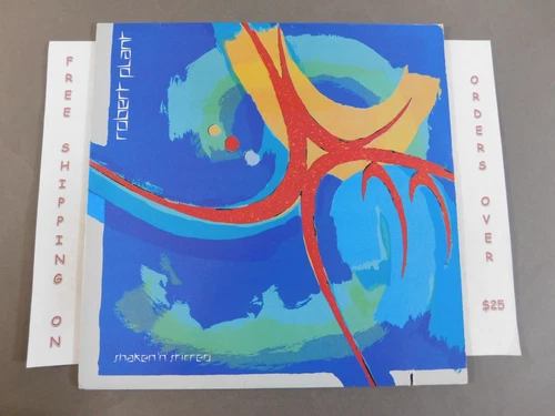 ROBERT PLANT (OF LED ZEPPELIN) SHAKEN N STIRRED 1985 LP "LITTLE BY LITTLE"