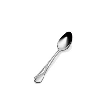 Bon Chef S2216 Stainless Steel 18/8 Wave Demitasse Spoon, 4-61/64" Length