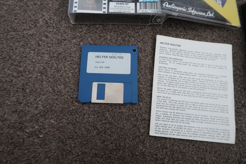 Helter Skelter By Audiogenic Software ~ Original Boxed Atari ST Game - Picture 4 of 8