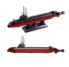 A-Class Nuclear Submarine Building Block Set | General Jim's Toys & Bricks | GJ-