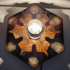 Keramik Lampe Deckenlampe Wandlampe Space Design 70er Vintage Fat Lava Vase