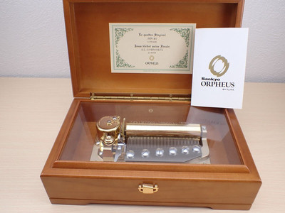 Sankyo ORPHEUS 50 note cylinder Music Box from japan | eBay
