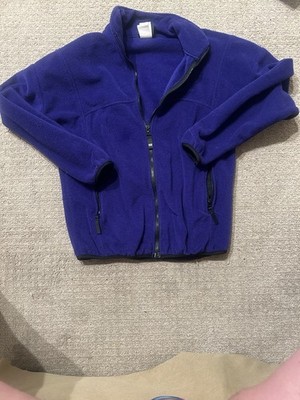 Vintage Helly Hansen Fleece Jacket Size Medium Men s USA Zip 90s Purple